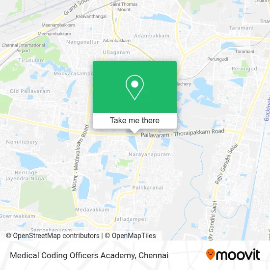Medical Coding Officers Academy map