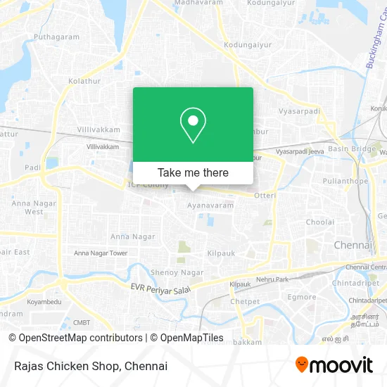 Rajas Chicken Shop map