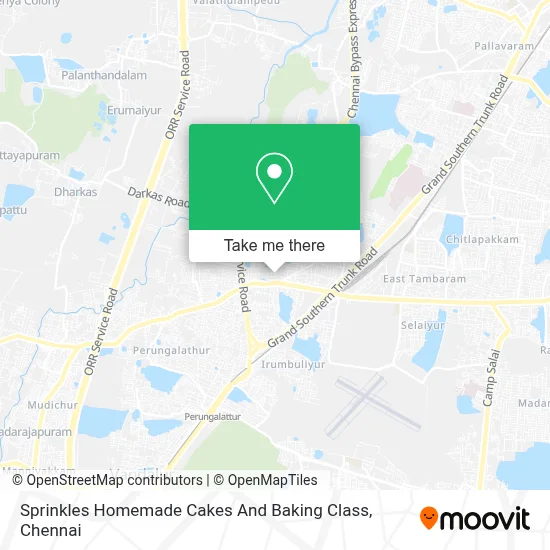 Sprinkles Homemade Cakes And Baking Class map