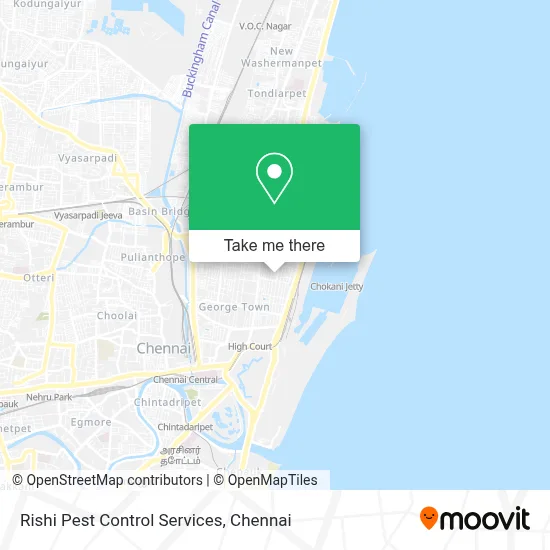 Rishi Pest Control Services map