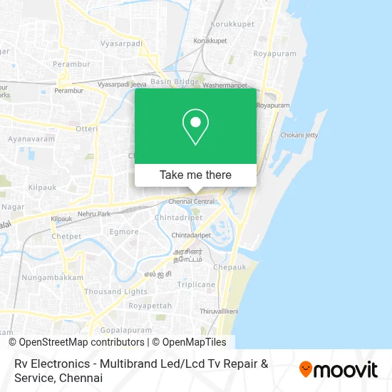 Rv Electronics - Multibrand Led / Lcd Tv Repair & Service map