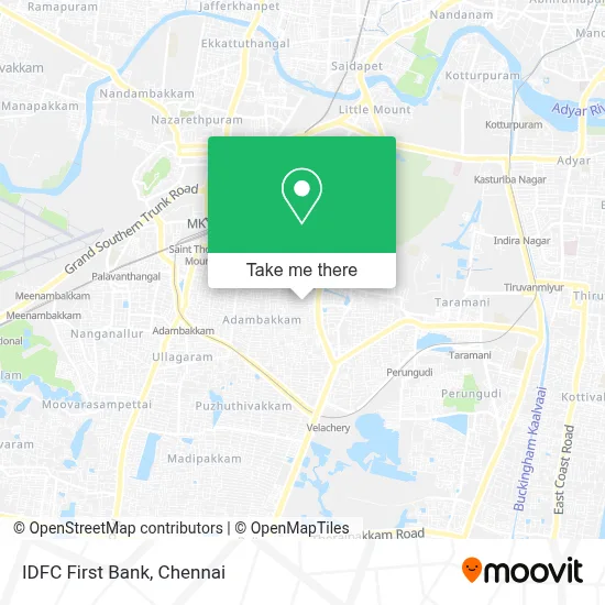 Idfc First Bank map