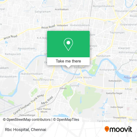 Rbc Hospital map