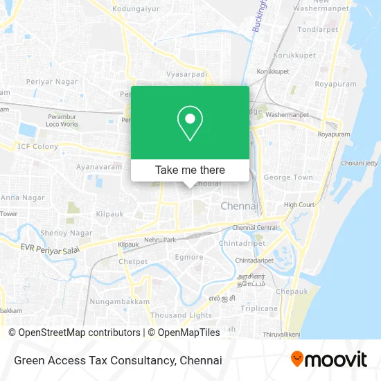 Green Access Tax Consultancy map