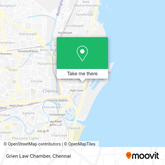 Grien Law Chamber map