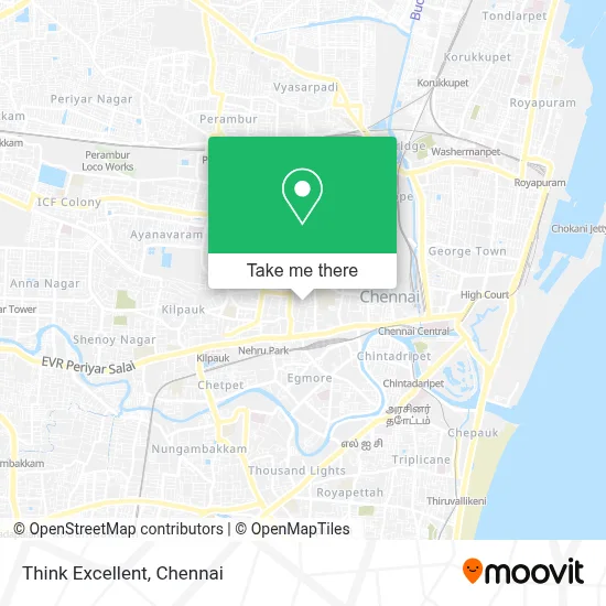 Think Excellent map