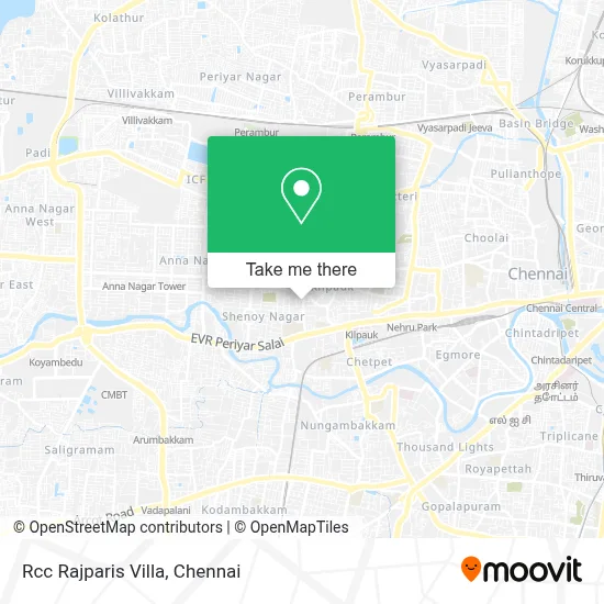 Rcc Rajparis Villa map