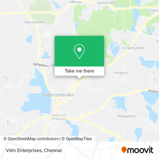 Vdm Enterprises map