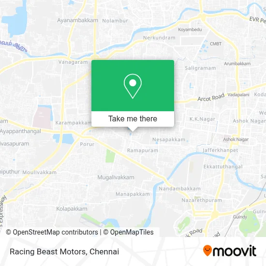 Racing Beast Motors map