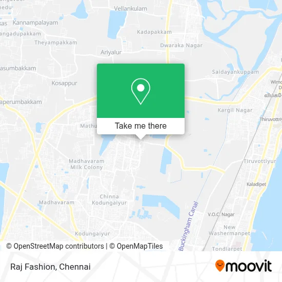 Raj Fashion map