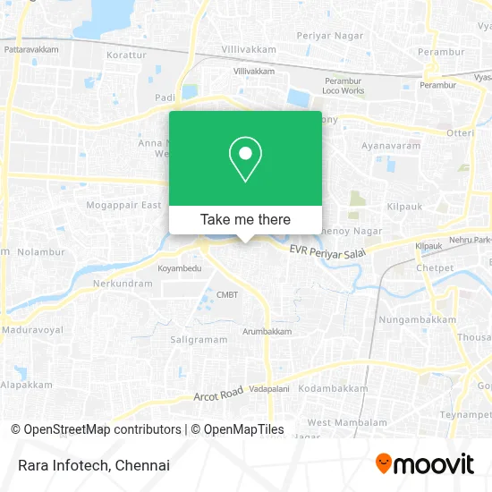 Rara Infotech map