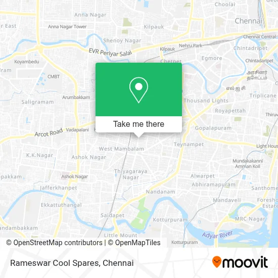 Rameswar Cool Spares map