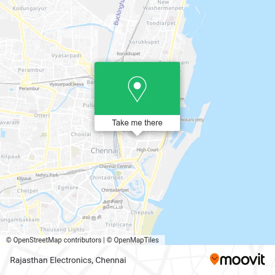 Rajasthan Electronics map