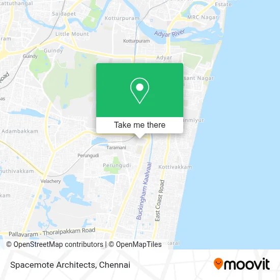 Spacemote Architects map