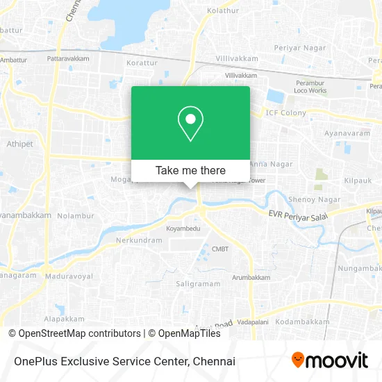 Oneplus Exclusive Service Center map