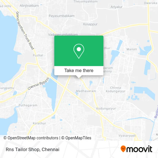 Rns Tailor Shop map