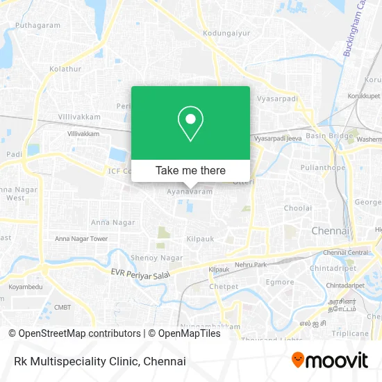 Rk Multispeciality Clinic map