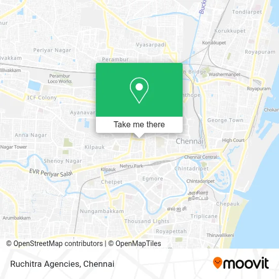 Ruchitra Agencies map