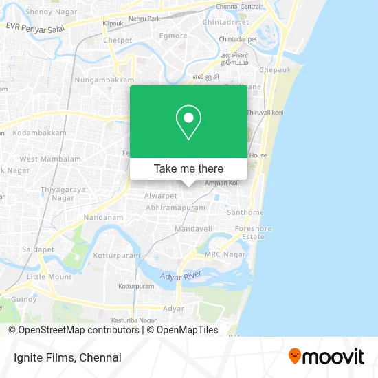 Ignite Films map