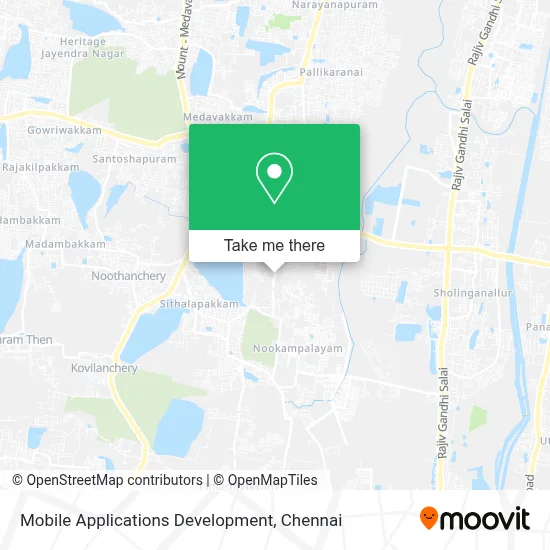 Mobile Applications Development map