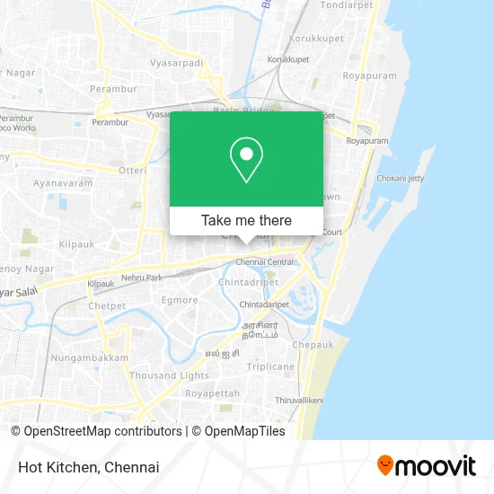 Hot Kitchen map