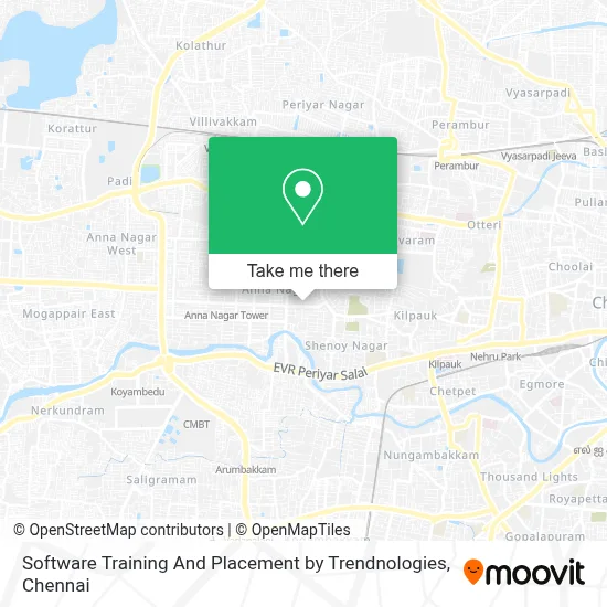 Software Training And Placement by Trendnologies map