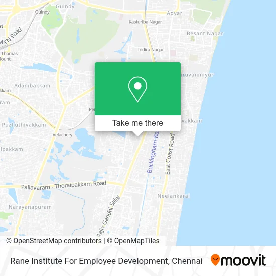 Rane Institute For Employee Development map