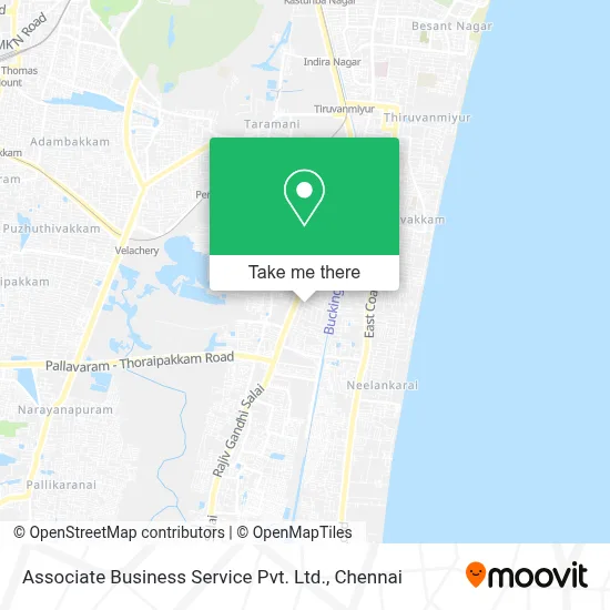 Associate Business Service Pvt. Ltd. map