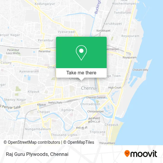 Raj Guru Plywoods map