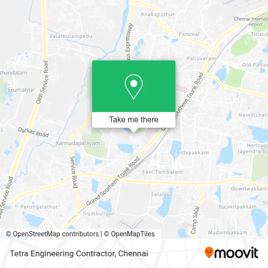 Tetra Engineering Contractor map