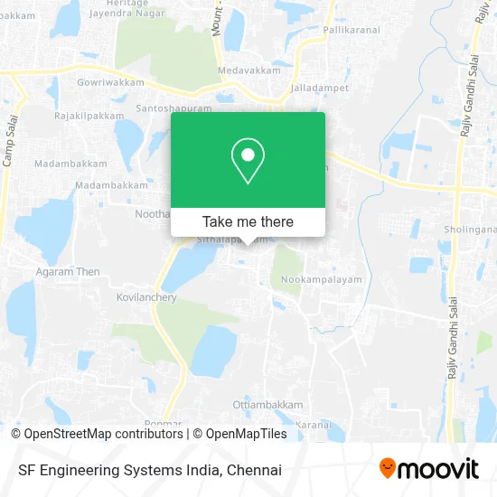 SF Engineering Systems India map