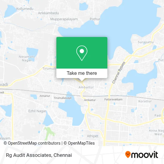 Rg Audit Associates map