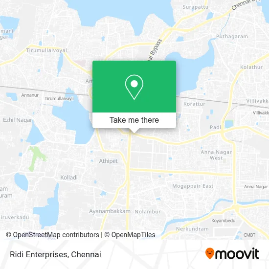 Ridi Enterprises map