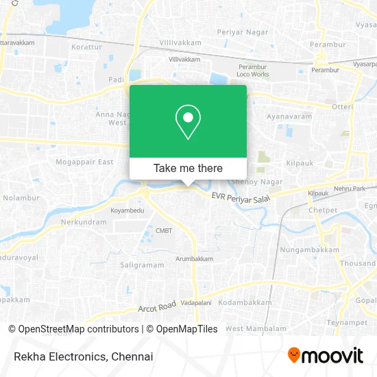 Rekha Electronics map