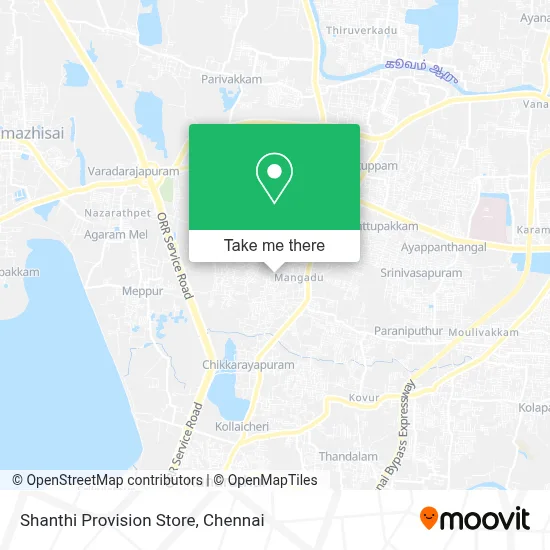 Shanthi Provision Store map