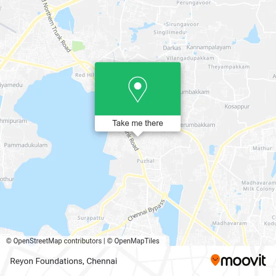 Reyon Foundations map