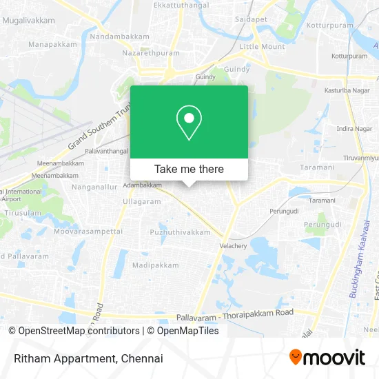 Ritham Appartment map
