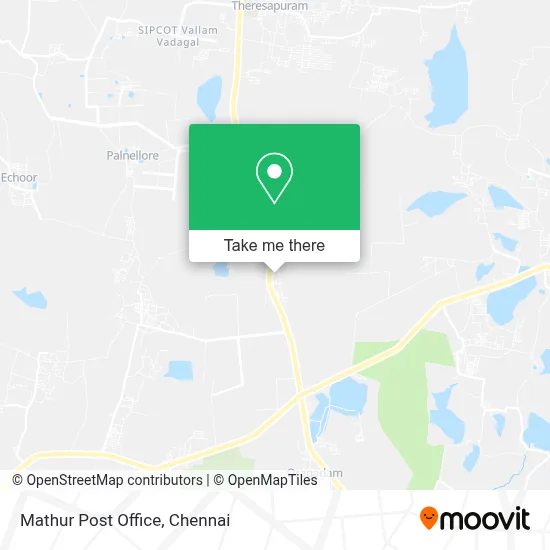 Mathur Post Office map