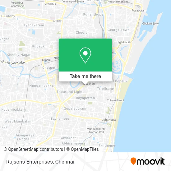 Rajsons Enterprises map