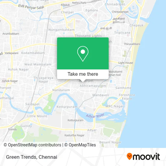 Green Trends map