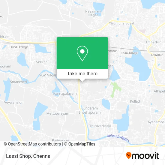 Lassi Shop map