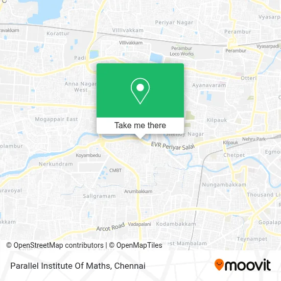 Parallel Institute Of Maths map