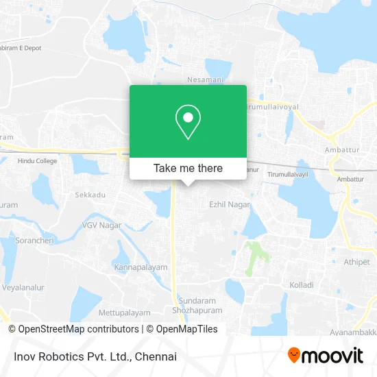 Inov Robotics Pvt. Ltd. map