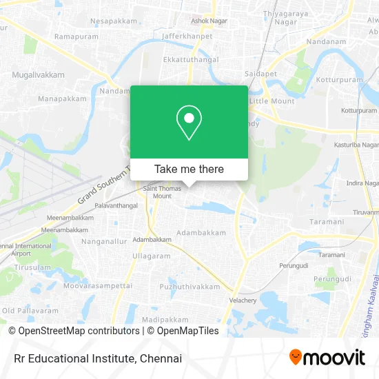 Rr Educational Institute map