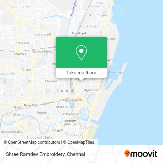 Shree Ramdev Embroidery map