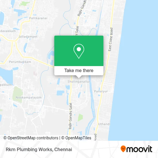 Rkm Plumbing Works map