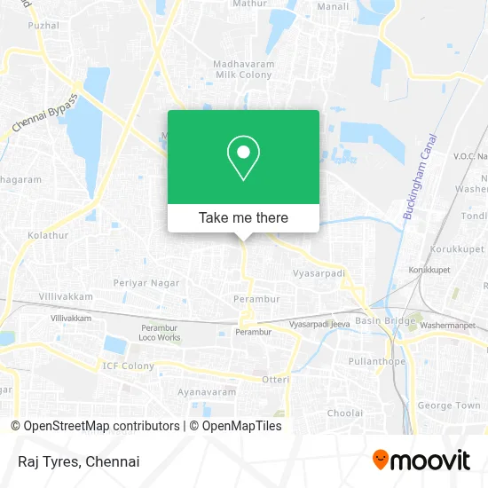 Raj Tyres map