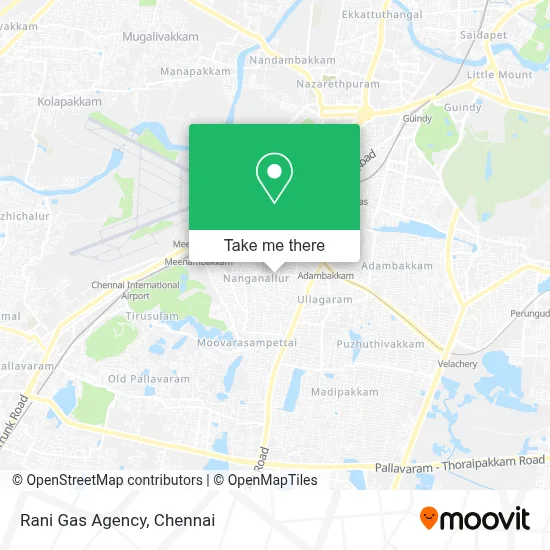 Rani Gas Agency map