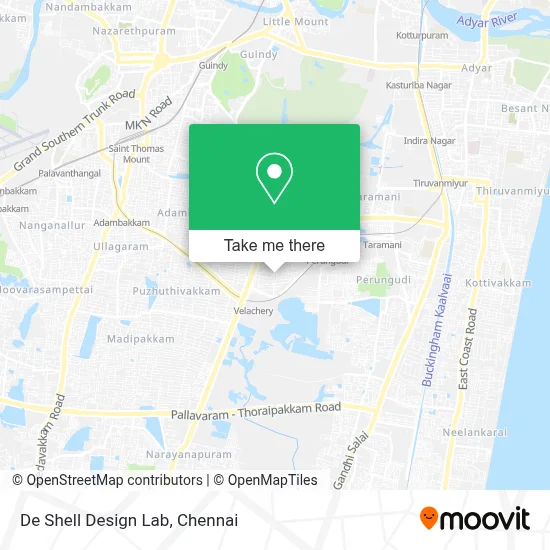 De Shell Design Lab map