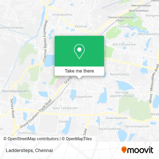 Laddersteps map